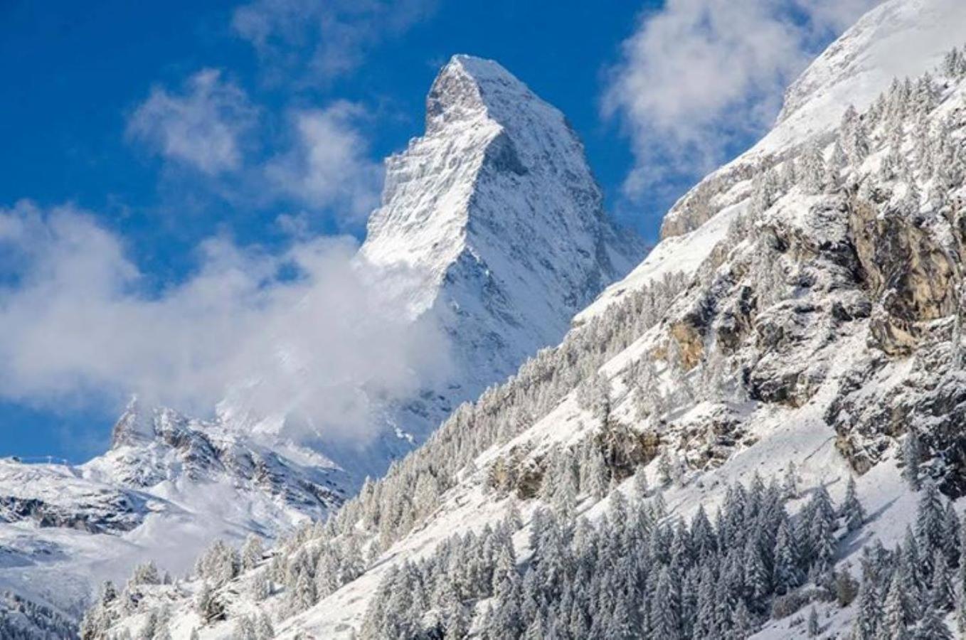 Monte Rosa Taesch, Apartments Mit Wellness Bereich Exteriör bild