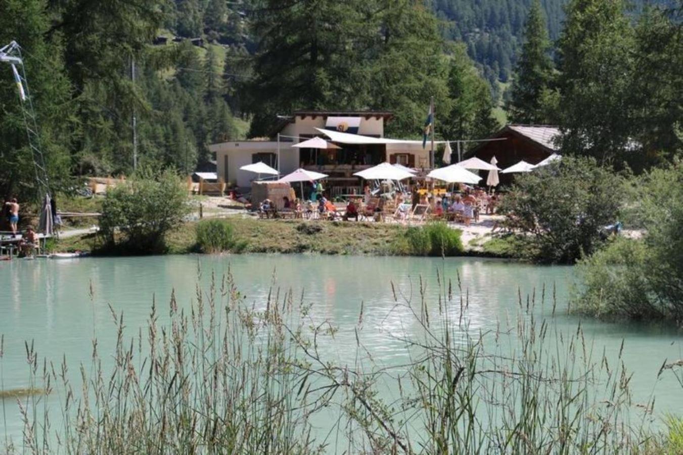Monte Rosa Taesch, Apartments Mit Wellness Bereich Exteriör bild