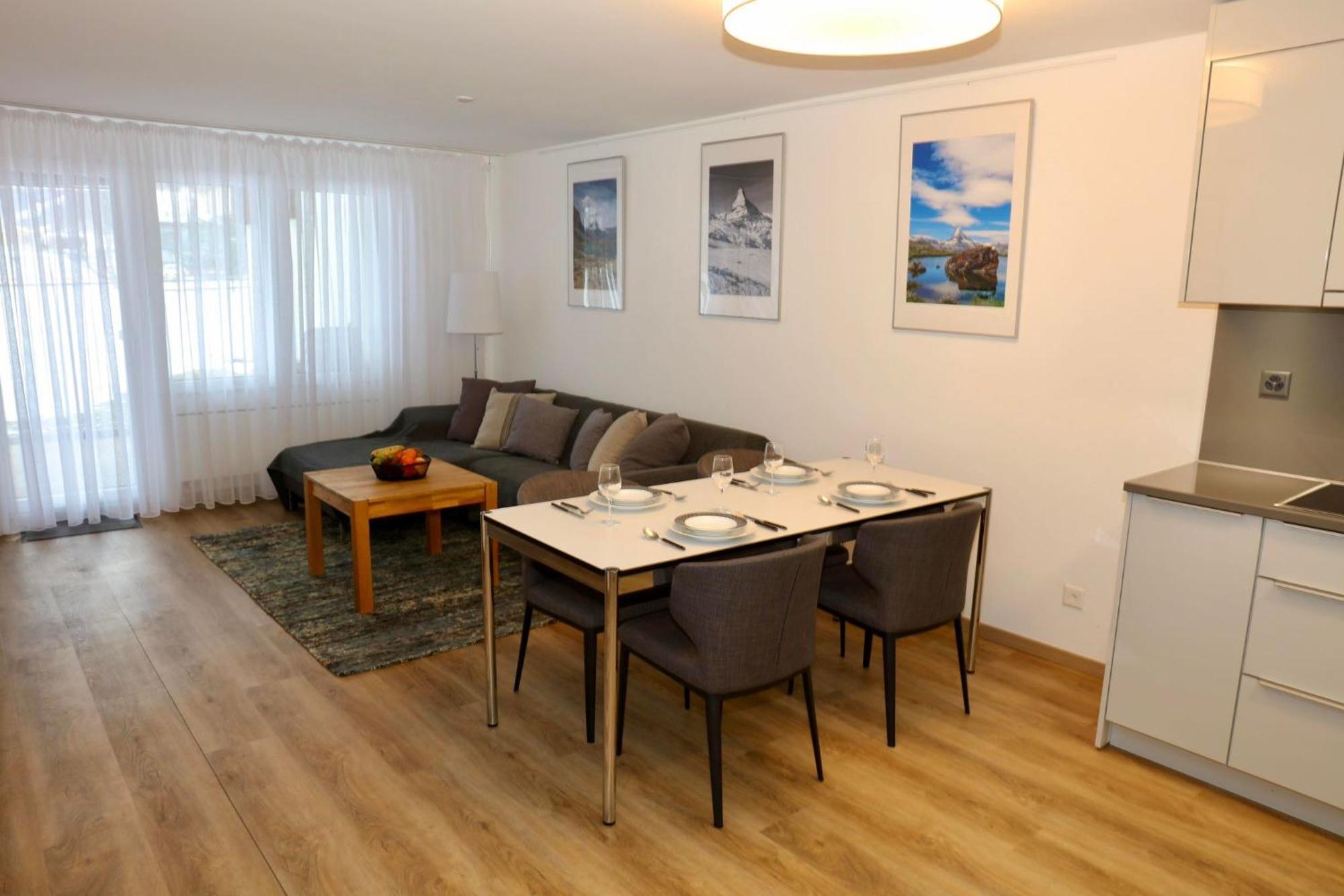 Monte Rosa Taesch, Apartments Mit Wellness Bereich Rum bild
